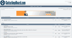 Desktop Screenshot of guitarampboard.com